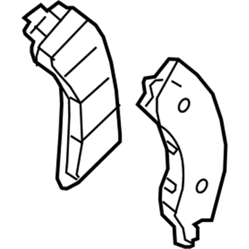 Infiniti QX80 Brake Pad Set - D1M60-9FE0A