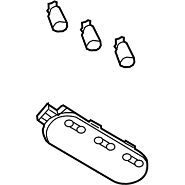 Infiniti 26430-BC00B Lamp Assembly Map