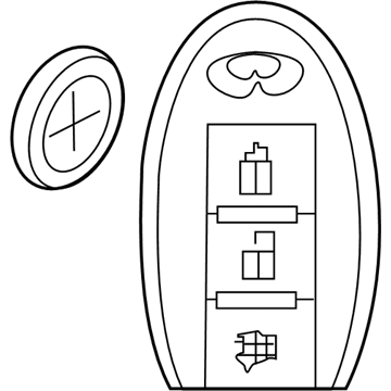 Infiniti Car Key - 285E3-5NY7A