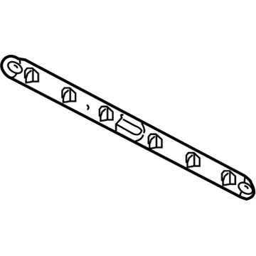 Infiniti 89693-5Z002 Fin-3RD Seat Back