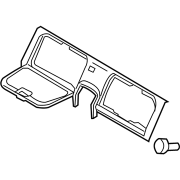 Infiniti 84909-CE401 FINISHER Assembly-Luggage FLO