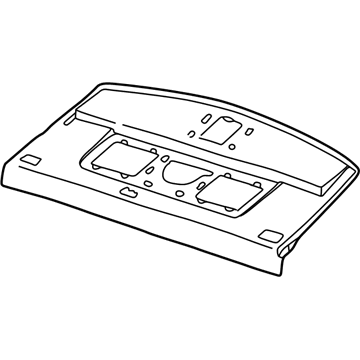 Infiniti 79910-AR200 Finisher-Rear Parcel Shelf