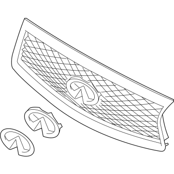 Infiniti Q50 Grille - 62310-6HN1C