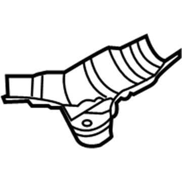 Infiniti Exhaust Heat Shield - 20511-EG303