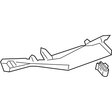 Infiniti 76937-CG101 GARNISH - Back Pillar, LH