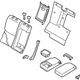 Infiniti 88600-4GB9A Back Assy-Rear Seat