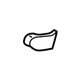 Infiniti 87615-1ME0A ESCUTCHEON