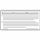 Infiniti 14805-6JL1A Label-Emission Control Information
