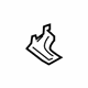 Infiniti 768D3-1LA0A Insulator-Body Side