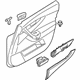 Infiniti 80901-3ES0B Finisher Assy-Front Door,LH