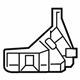 Infiniti 85244-5DA0A Retainer-Rear Bumper Side,RH