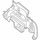 Infiniti 84950-3JA0A Finisher-Luggage Side,Lower RH