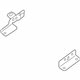 Infiniti 25233-3JA0C Bracket-Electric Unit