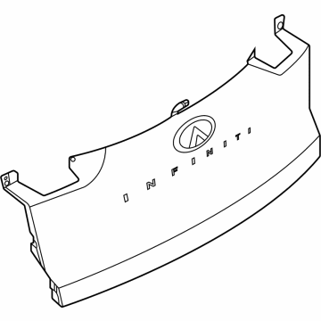 Infiniti 90810-5VG0H Fin Back Dr 90810-5VG0H Infiniti Fin Back Dr Illustration 1 of 1