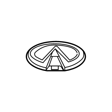 2025 Infiniti QX55 Emblem - 90890-5VG1A