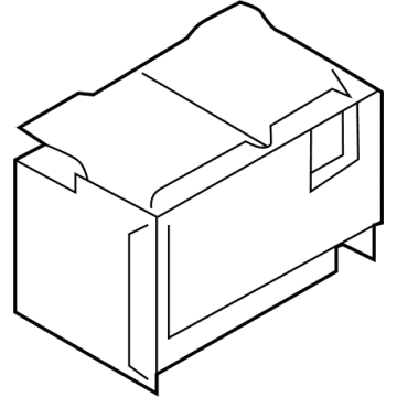 24431-6SA1B Infiniti Battery Cover Illustration 1 of 1
