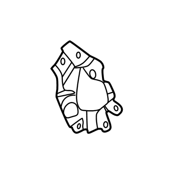 90476-5VG0B Infiniti Bracket Assy-Back Door,Lower RH Illustration 1 of 1