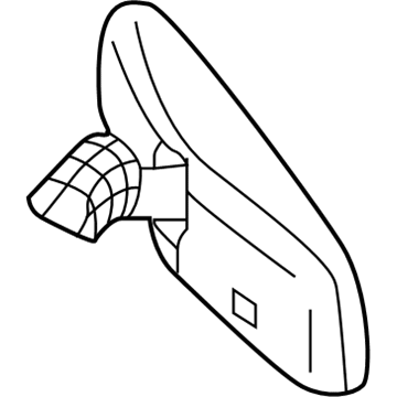 2025 Infiniti QX50 Car Mirror - 96321-6SF0A