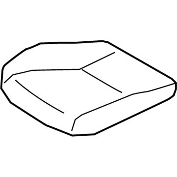 Infiniti Q60 Seat Cushion - 87361-5CA1A