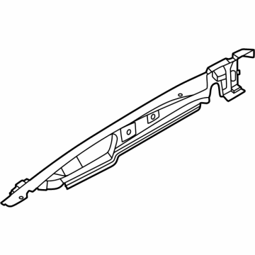 63828-7JA0A Infiniti COVER-FRONT FENDER DRIP,RH Illustration 1 of 1