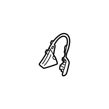 87374-7JA0A Infiniti FINISHER ASSY-CUSHION,FRONT SEAT LH REAR Illustration 1 of 1