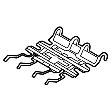 873M2-7JA0A Infiniti MAT ASSY-CUSHION Illustration 1 of 1