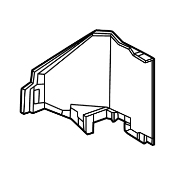 14462-6SX5A Infiniti CHARGE AIR COOLER COVER Illustration 1 of 1