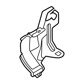 53501-7JC0B Infiniti BRACKET ASSY-TANK,UPPER Illustration 1 of 1