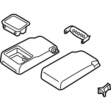2024 Infiniti Q50 Armrest - 88700-6HM3B