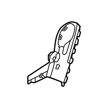 Infiniti 88458-6TF0A COVER-RECLINING DEVICE,INNER LH 88458-6TF0A Infiniti COVER-RECLINING DEVICE,INNER LH Illustration 1 of 1