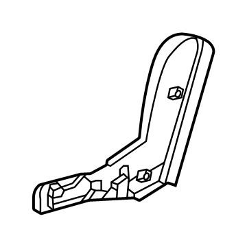 Infiniti 88459-6TA1A COVER RECLINING DEVICE INNER LH 88459-6TA1A Infiniti COVER RECLINING DEVICE INNER LH Illustration 1 of 1