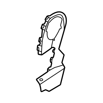 Infiniti 88460-6TA1A COVER RECLINING DEVICE INNER LH 88460-6TA1A Infiniti COVER RECLINING DEVICE INNER LH Illustration 1 of 1