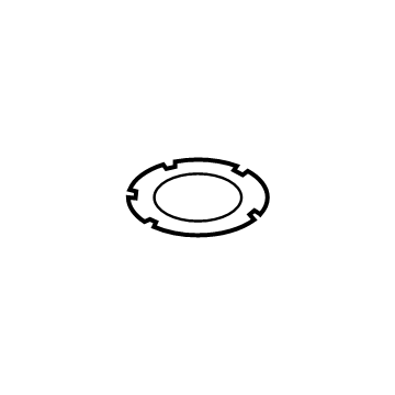 17343-7JA0A Infiniti PLATE-LOCK,FUEL GAUGE Illustration 1 of 1