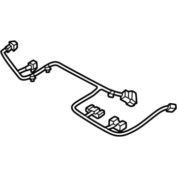 89069-7JA1A Infiniti HARNESS-3RD SEAT Illustration 1 of 1