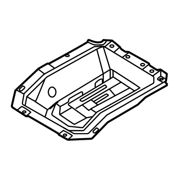 74480-7JA0A Infiniti CASE ASSY-BATTERY Illustration 1 of 1