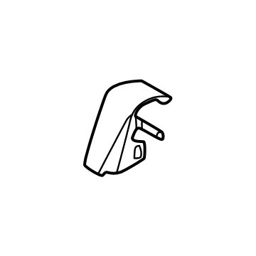 89405-6TA0A Infiniti COVER-RECLINING DEVICE,3RD SEAT RH Illustration 1 of 1