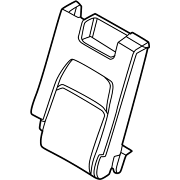 Infiniti 89611-6SA0A PAD-3RD SEAT BACK 89611-6SA0A Infiniti PAD-3RD SEAT BACK Illustration 1 of 1