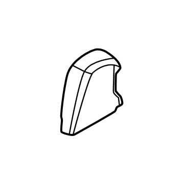 89455-6TA0A Infiniti COVER-RECLINING DEVICE,3RD SEAT LH Illustration 1 of 1