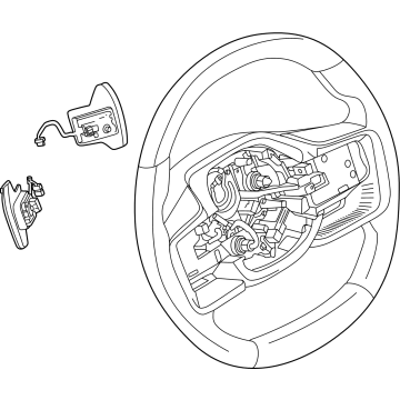 2025 Infiniti QX80 Steering Wheel - 48430-7JA2B