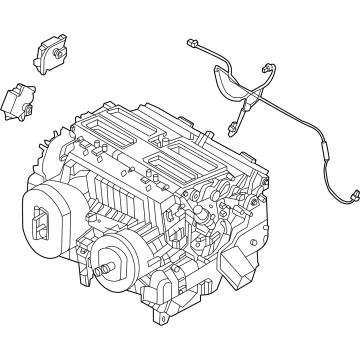 27110-6TA1A Infiniti Front Heating Unit Assembly Illustration 1 of 1