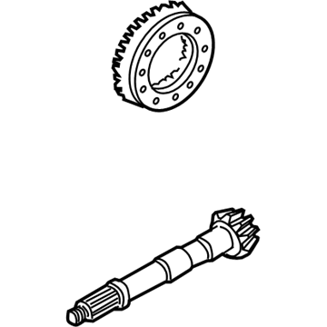Infiniti 38100-10M60 Final Drive Gear Set 38100-10M60 Infiniti Final Drive Gear Set Illustration 1 of 1