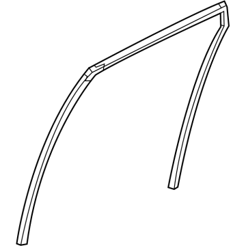 2025 Infiniti QX55 Window Run - 82331-5VG0A