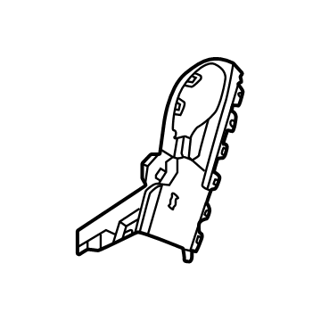 88408-6TA1A Infiniti COVER-RECLINING DEVICE,OUTER RH Illustration 1 of 1