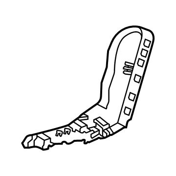 88409-6TF0A Infiniti COVER-RECLINING DEVICE,INNER RH Illustration 1 of 1