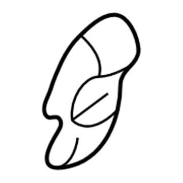 87844-3J100 Infiniti Seat Belt Shoulder Anchor Cover Illustration 1 of 1