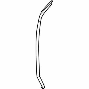 82838-7JA1A Infiniti Rear Door Partition Seal Right Hand Illustration 1 of 1