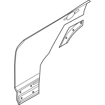 H2152-7JAMA Infiniti PANEL-REAR DOOR,OUTER RH Illustration 1 of 1