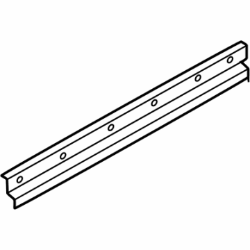 Infiniti 82838-7JA2A Rear Door Partition Seal Right Hand 82838-7JA2A Infiniti Rear Door Partition Seal Right Hand Illustration 1 of 1
