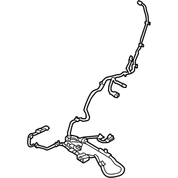 88019-6TA1A Infiniti HARNESS-REAR SEAT,RH Illustration 1 of 1