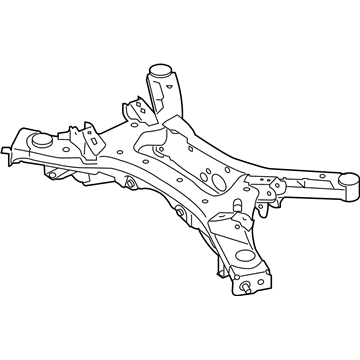 55401-3JA0A Infiniti Member Assembly-Rear Suspension Illustration 1 of 1